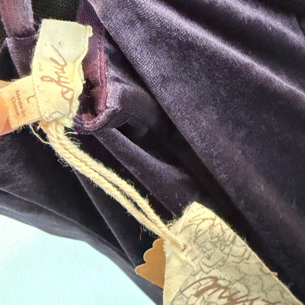 Mystree Deep Purple Satin Midi Dress - Picture 6 of 7